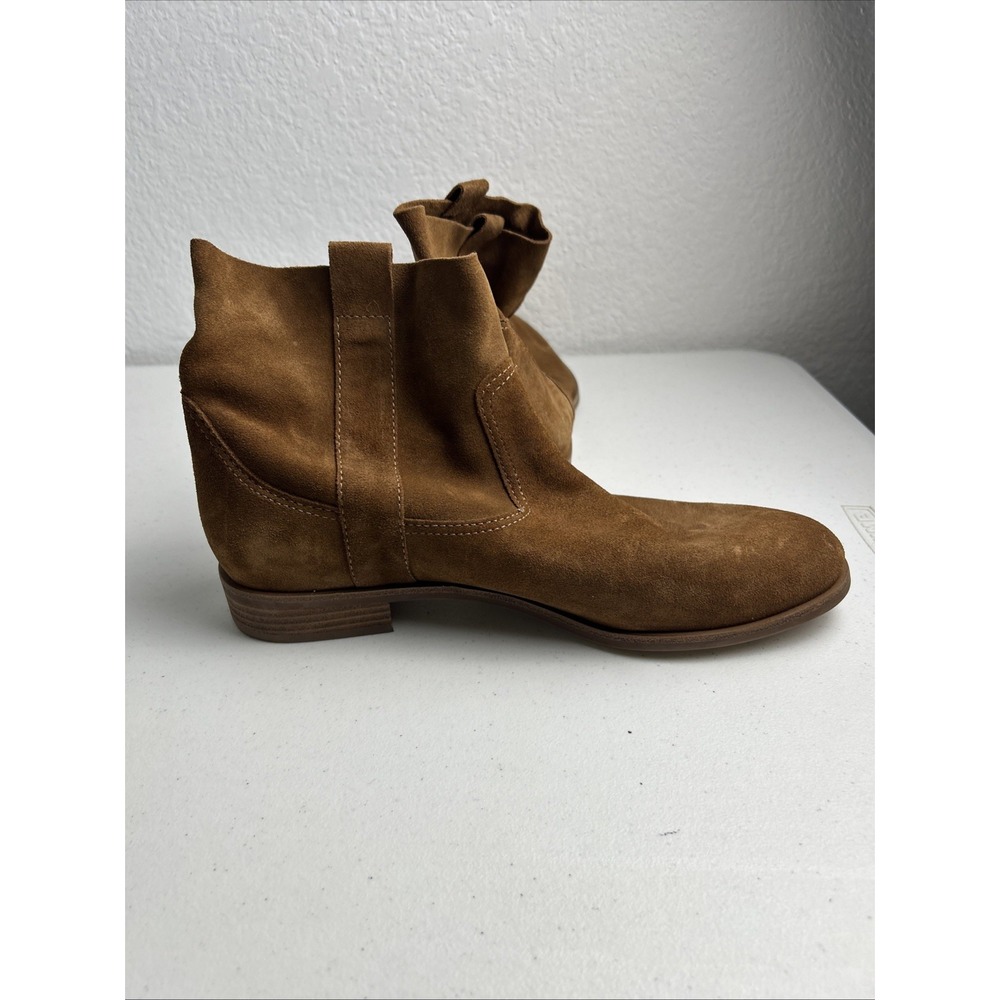 Gianni Bini Womens Brown Suede Ankle Boots Size 10M Pull On - Picture 6 of 9